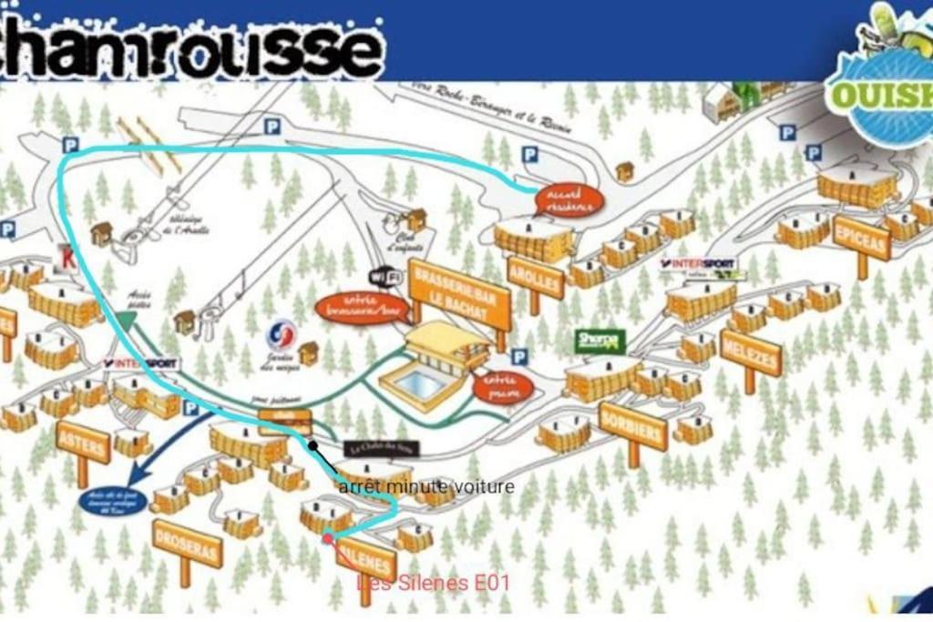 Bel Appart Pour 4/6 Pers Plein Sud Sans Vis A Vis Chamrousse Eksteriør billede